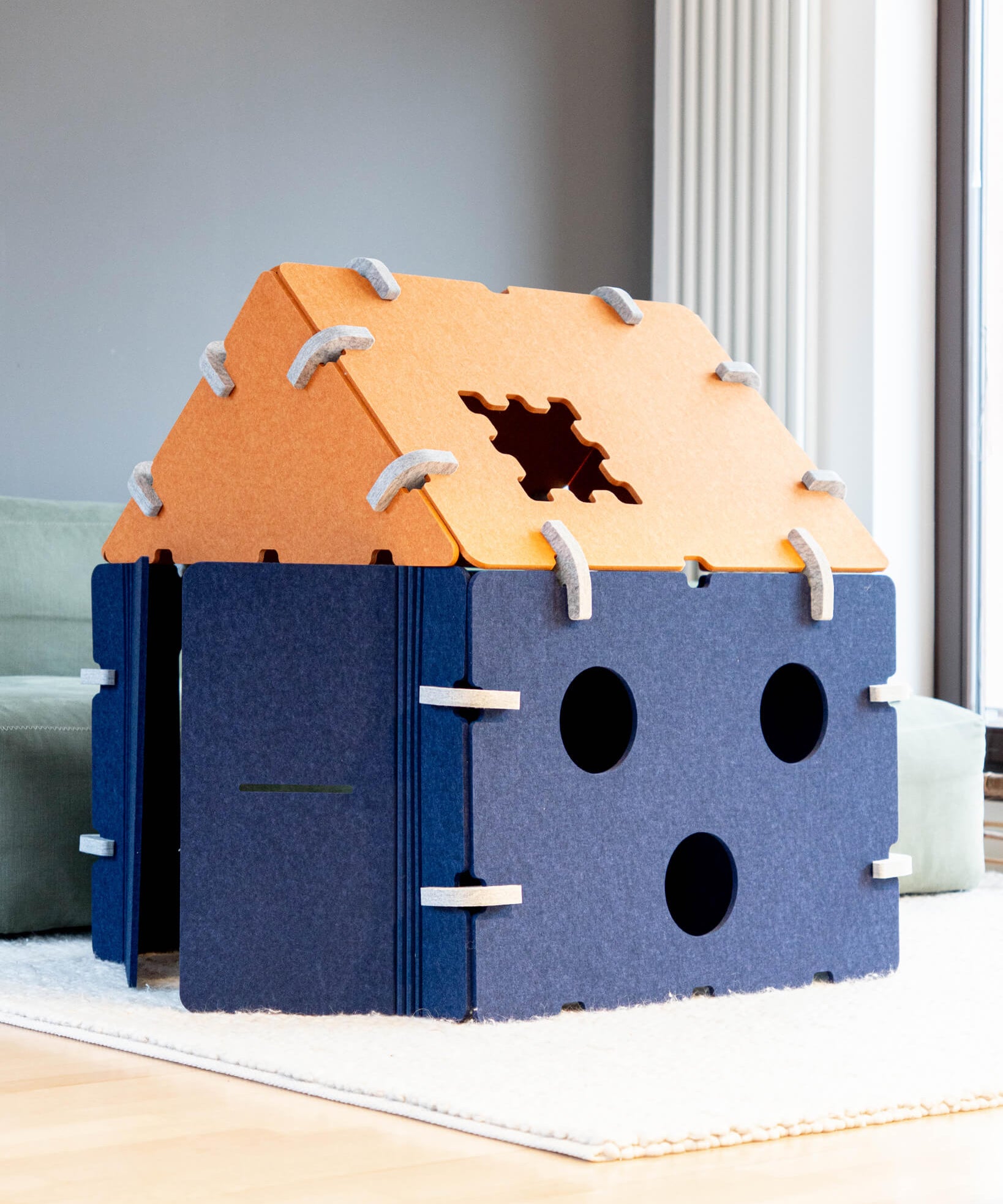 Filz-Spielhaus Duo